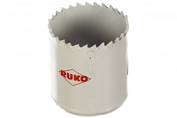 Коронка биметаллическая HSS Co 8% (41 мм) RUKO 126041