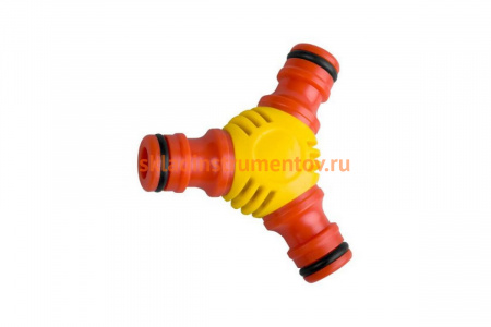 Тройник пластмассовый с TPR Premium Grinda 8-426439