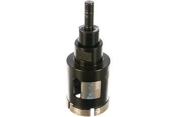 Коронка алмазная по керамограниту, серебряная пайка (45 мм) TRIO-DIAMOND GCB764