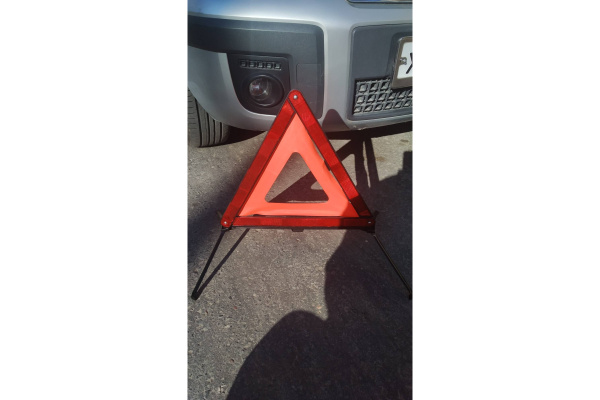 Знак аварийной остановки с металлическим основанием ГОСТ Р Airline AT-03