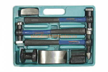 Рихтовочные молотки STAYER ПРОФИ, с правками, ст/пл рук., 7 предметов 20322-H7