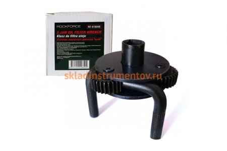 Съемник масляного фильтра ROCKFORCE краб 1/2 65-110 мм RF-61904B