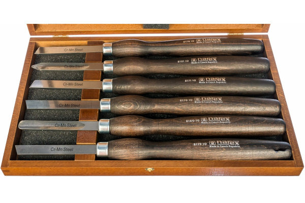 Набор из 6 токарных резцов Standard Line NAREX 859503