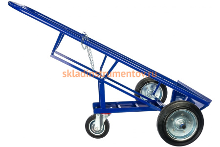 Тележка для бочек RUSKLAD КБ 2 с литыми колёсами Тележка для бочек RUSKLAD КБ 2 с литыми колёсами