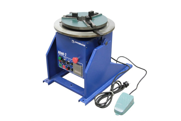 Вращатель Атлант-2 макс. вес детали 200кг, с патроном, педалью Foxweld 1923