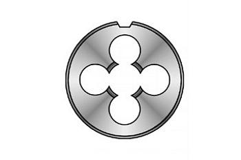 Плашка Bucovice Tools М 8 Шаг 1.0 мм HSS левая 250081