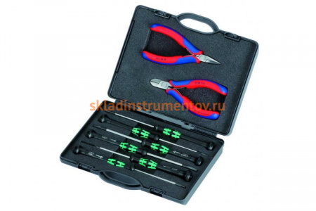 Набор инструментов для электроники KNIPEX KN-002018
