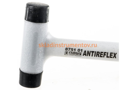Молоток с ручкой ANTIREFLEX NAREX l=270 мм, 180 г 875101
