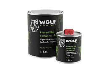 Грунт-наполнитель Wolf Perfect Filler 4:1, чёрный 112.1002
