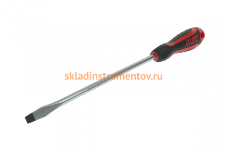 Усиленная шлицевая отвертка SL8.0 x 200мм JTC 7635