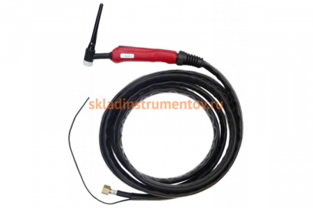 Горелка гибкая TIG 17F (8 м; 140А; 2-3-5 PIN; M12x1) Aurora 13384