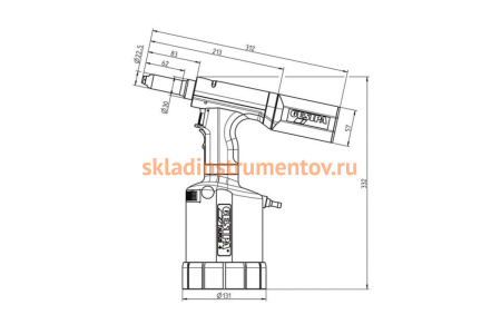 Заклепочник GESIPA Taurus 4 7590001/1457964