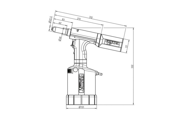 Заклепочник GESIPA Taurus 4 7590001/1457964