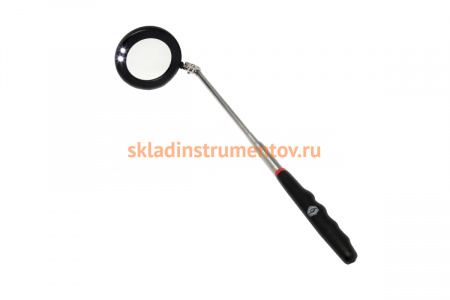Инспекционное телескопическое зеркало КОБАЛЬТ 280 - 870мм, d-75мм, батарейка CR2032 918-207