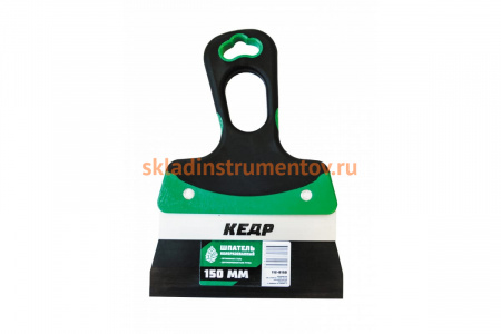 Фасадный шпатель с двухкомпонентной ручкой КЕДР 150 мм 1/10/160 112-0150 53683
