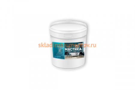 Универсальная акриловая мастика Бизон 1 кг 904301