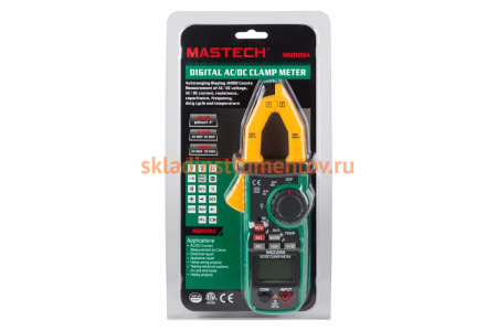 Токовые клещи MASTECH MS2109A 13-1309