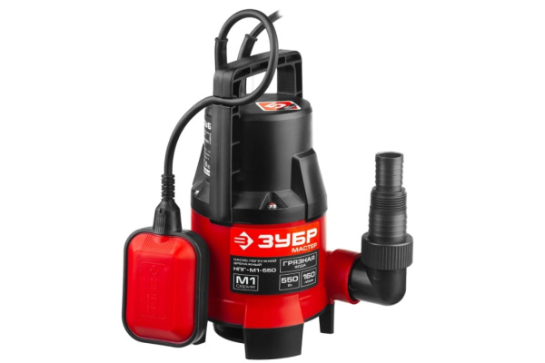 Погружной дренажный насос ЗУБР НПГ-М1-550