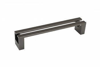 Мебельная ручка JET 145 м.ц. 160мм черный никель RQ145Z.160NP99