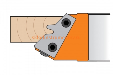 Нож (2 шт; 33х42х2 мм; 45 град) для фрез 694.011 CMT 695.011.01