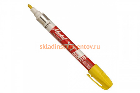 Маркер для грубых поверхностей Markal Pro-Line XT, 3 мм, жёлтый 97251
