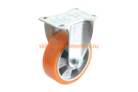 Колесо большегрузное полиуретановое неповоротное Medium 100 мм MFK-TORG 4321100 AL