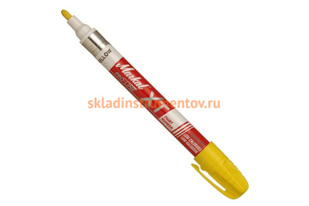 Маркер для грубых поверхностей Markal Pro-Line XT, 3 мм, жёлтый 97251