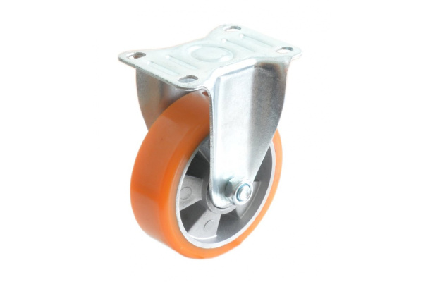 Колесо большегрузное полиуретановое неповоротное Medium 100 мм MFK-TORG 4321100 AL