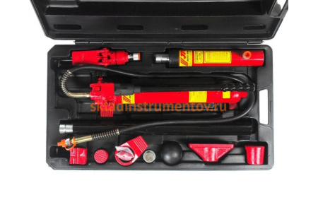 Гидравлический набор для кузовных работ (усилие 10т, 17 предметов) JTC-HB210