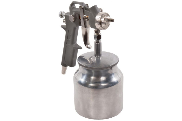 Пневматический краскопульт с нижним бачком QUATTRO ELEMENTI 770-827