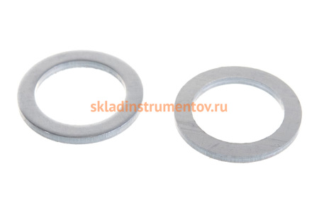 Набор алюминиевых шайб JTC размер: толщина 2.0, внутр. д. 18.0, наружн. д. 25.0 50 шт. 2017B