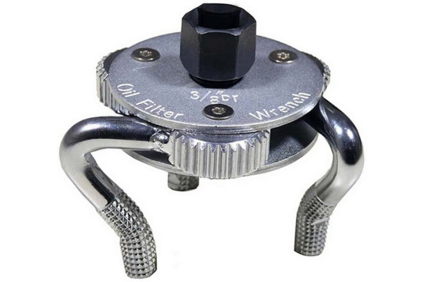 Трехзахватный съёмник масляных фильтров для мотоциклов, 45-75мм МАСТАК 103-41110M
