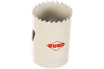 Коронка биметаллическая HSS Co 8% (36 мм) RUKO 126036