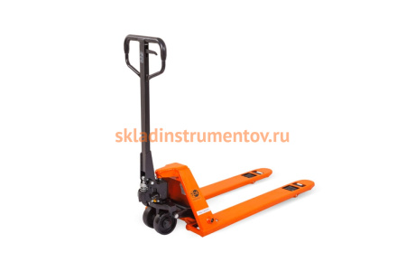 Гидравлическая тележка TOR низкопрофильная г/п 1000 кг 550х1150 мм BFL10 полиуретан. колеса 1002009