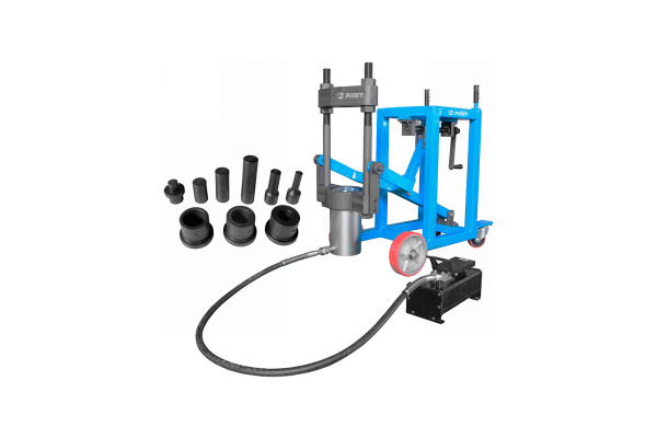 Выпрессовщик шкворней шкворнедав гидравлический для грузовых автомобилей 75 т AIST 00-00017033