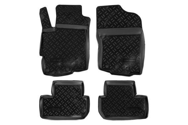 Ковры в салон Airline для Mitsubishi Lancer X 07- (комплект из 4 шт.) ACM-PS-47