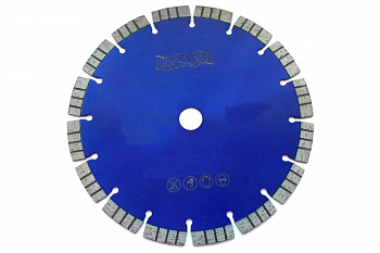Диск алмазный турбосегментный FB/Z по железобетону 600D-4.2T-12W-42S-35/25.4 MESSER 01-16-601