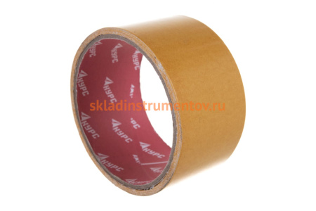 Двусторонняя клейкая лента КУРС 48мм х 5м 11806
