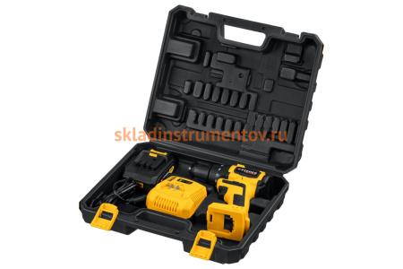 Бесщеточная дрель-шуруповерт STEHER CDB-200-1