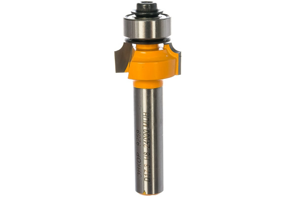 Фреза кромочная калевочная (17.3х8 мм; R 2.4 мм; хвостовик 8 мм) по дереву Энкор 9259