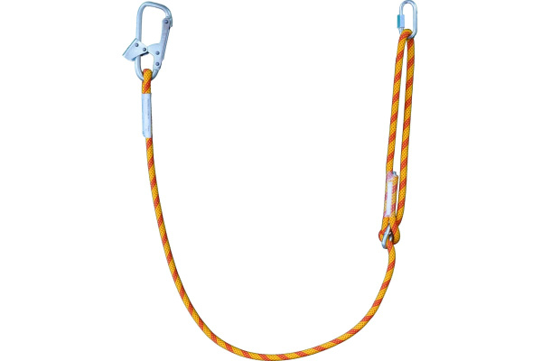 Строп из регулируемого каната 2 м с монтажным и соединительным карабином ПРОГРЕСС СЕФЕТИ Строп Врег+Кс