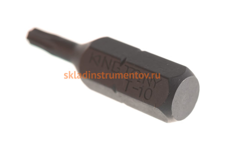 Вставка торцевая TORX с отверстием (T10; 25 мм; 1/4) KING TONY 102510U