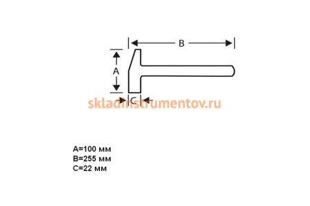 Молоток-гвоздодер Bahco 429-8