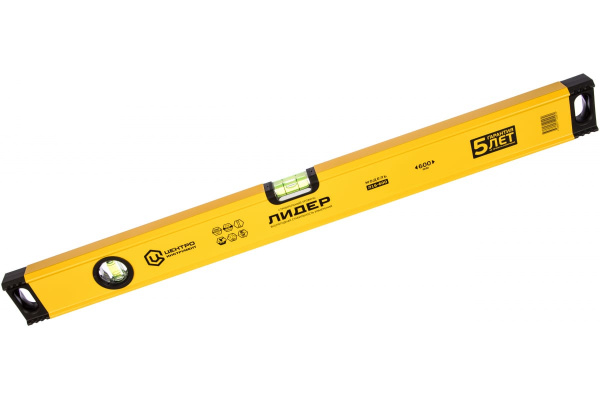 Уровень 600 мм Центроинструмент Лидер Л16-600