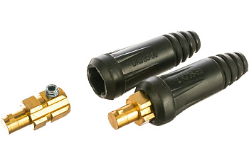 Соединитель кабельный вилка (2 шт; 35-50 кв.мм) Foxweld 4694