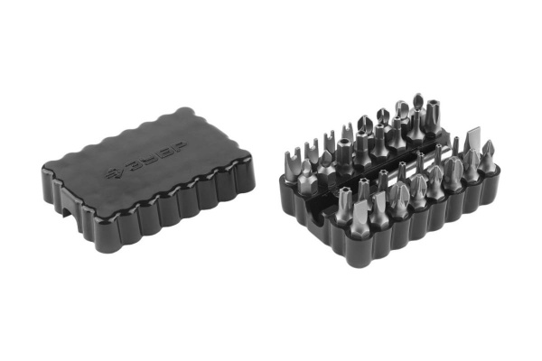 Набор бит Зубр Мастер специальные с магнитным адаптером хромомолибденовая сталь 33 предмета 26046-H33