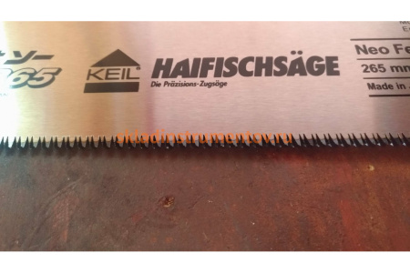 Японская ножовка, чистовой рез, 3-х гранная заточка 265 мм KEIL NEO 100110265