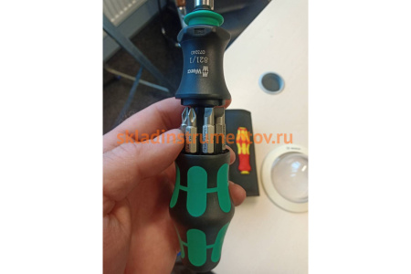 Набор бит с рукояткой-битодержателем Wera 6 предметов, WE-134491