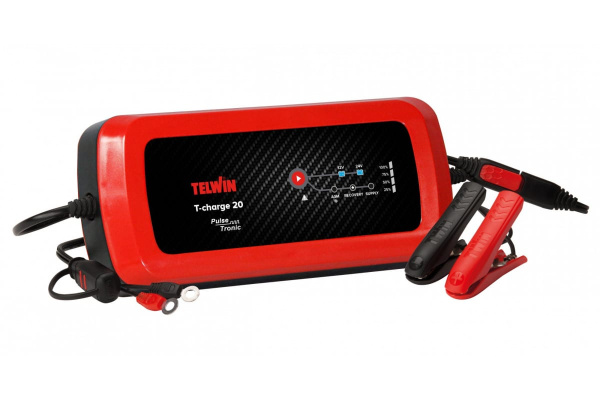Зарядное устройство для аккумуляторов Telwin T-CHARGE 20 12-24 В 807594 Зарядное устройство для аккумуляторов Telwin T-CHARGE 20 12-24 В 807594