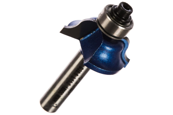 Фреза кромочная калевочная №6 ПРОФЕССИОНАЛ (28.6х12х55 мм; R4.8 мм; хвостовик 8 мм) Зубр 28707-28.6